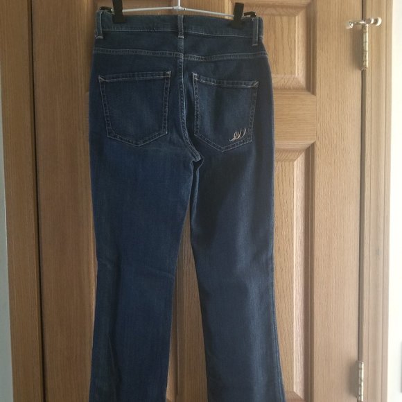 Express High Rise Bell Crop Jeans Size 0 NWT! - Picture 7 of 10